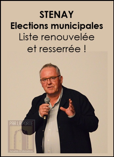Stenay, liste électorale "Ensemble pour Stenay"